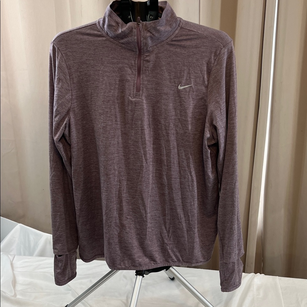 Nike Women's Long Sleeve Top - Purple